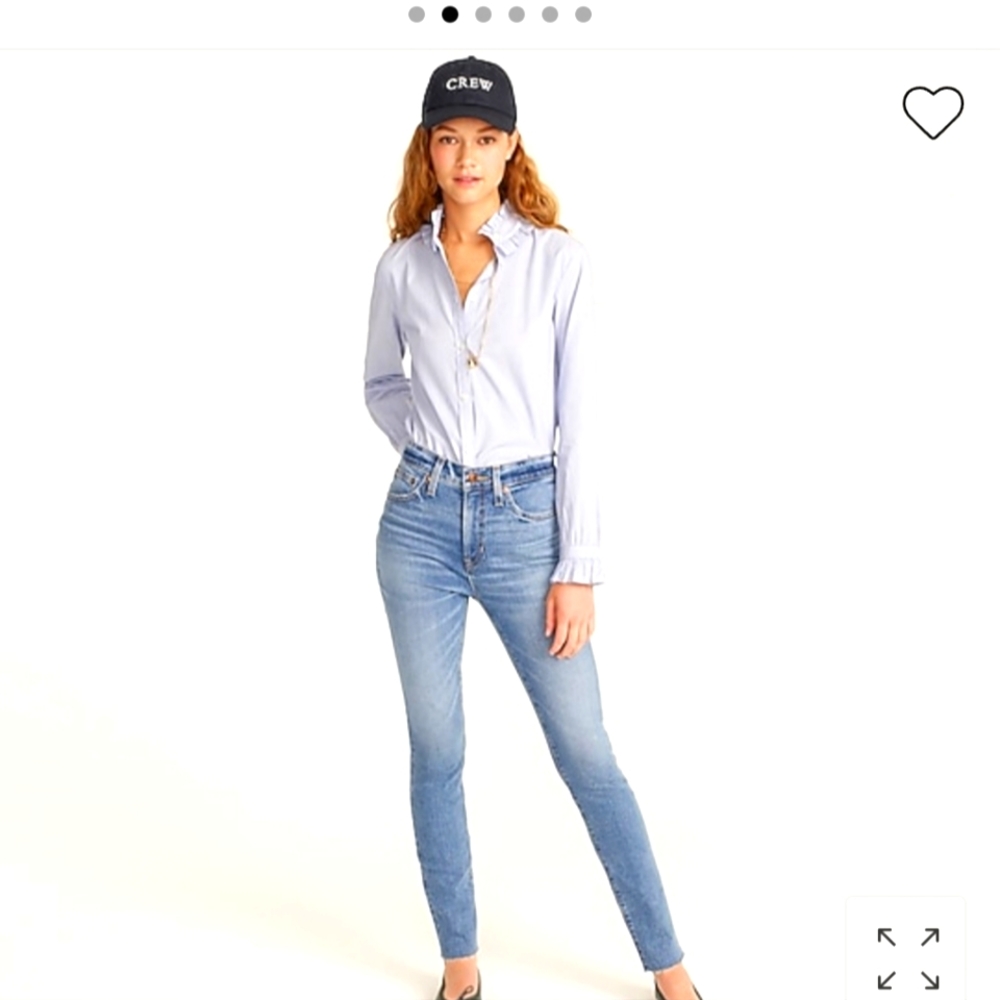 10" toothpick Jeans 28p J.crew
